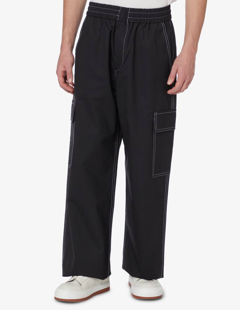 rinascente Sunnei Cargo elastic pants - Black