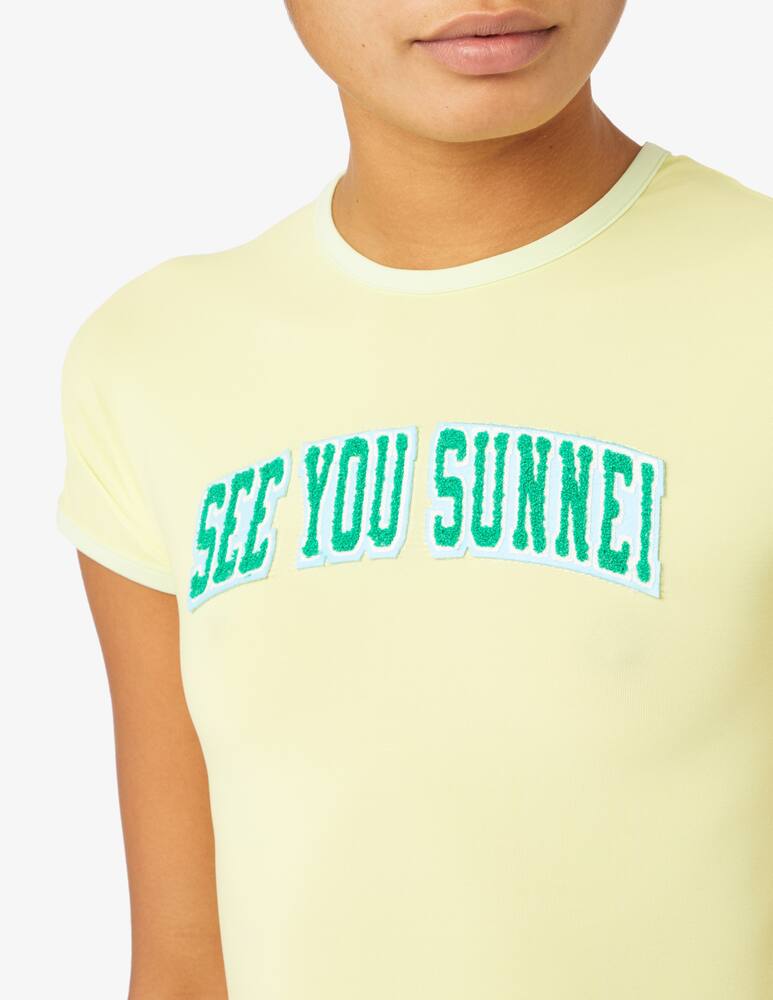 rinascente Sunnei T-shirt See You Sunnei - Giallo