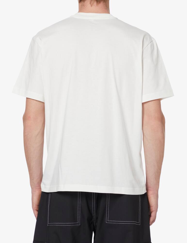 rinascente Sunnei Maglietta classica con patch see you sunnei - Bianco