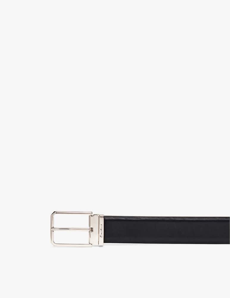 Santoni Reversible leather belt - picture 3 Santoni Reversible leather belt - picture 3