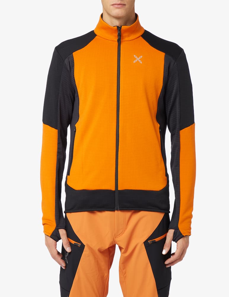 MONTURA Stretch color zipped technical sweatshirt - picture 1 MONTURA Stretch color zipped technical sweatshirt - picture 1