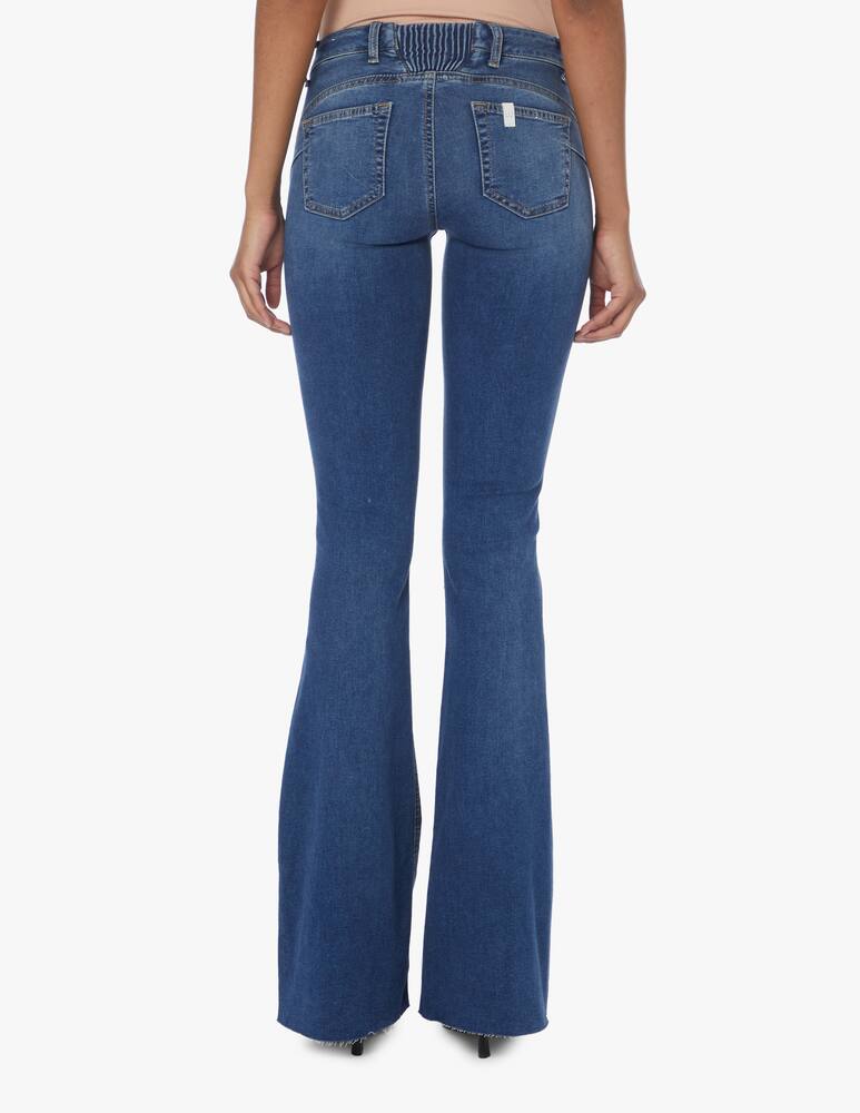 rinascente Liu Jo Jeans a zampa e vita bassa - blu