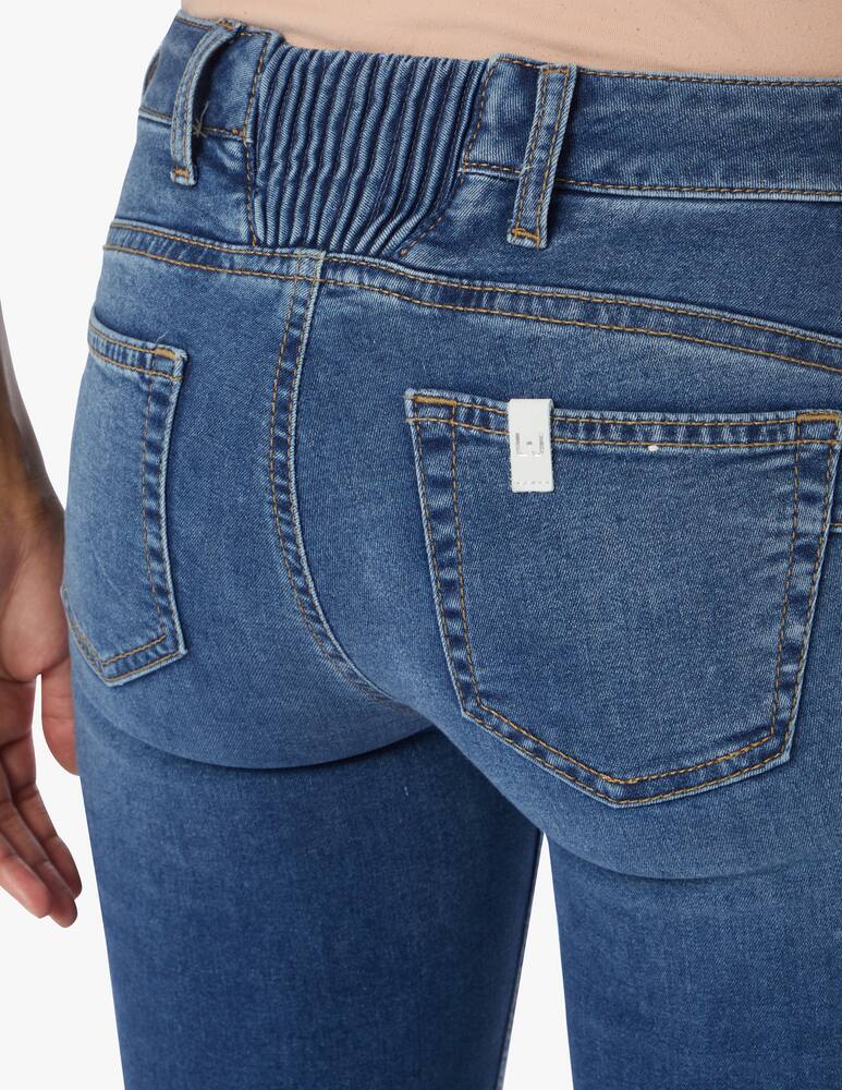 rinascente Liu Jo Jeans a zampa e vita bassa - blu