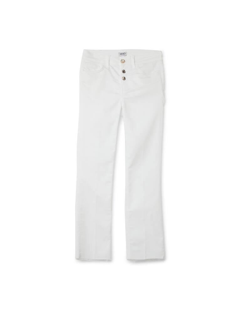 rinascente Liu Jo Pantaloni a vita alta Princess - bianco