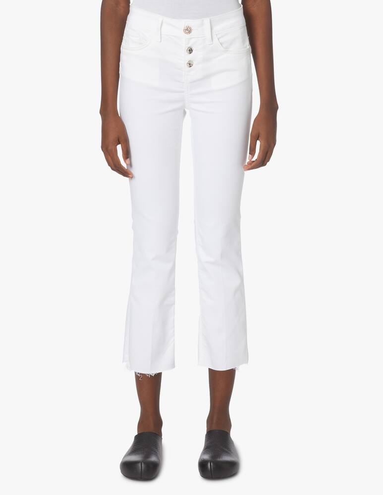 rinascente Liu Jo Pantaloni a vita alta Princess - bianco