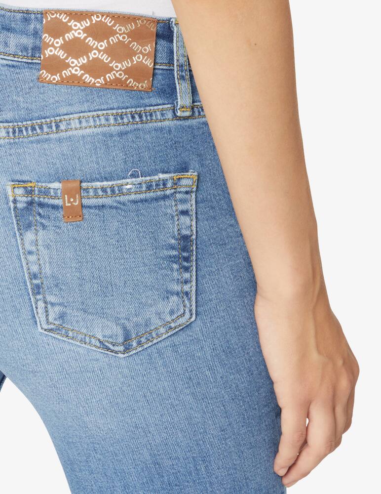 rinascente Liu Jo Jeans a zampa e vita media - Blu