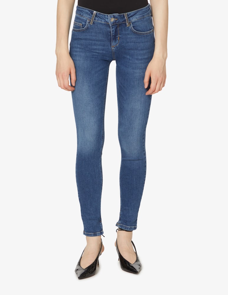 rinascente Liu Jo Medium rise skinny jeans - Blue