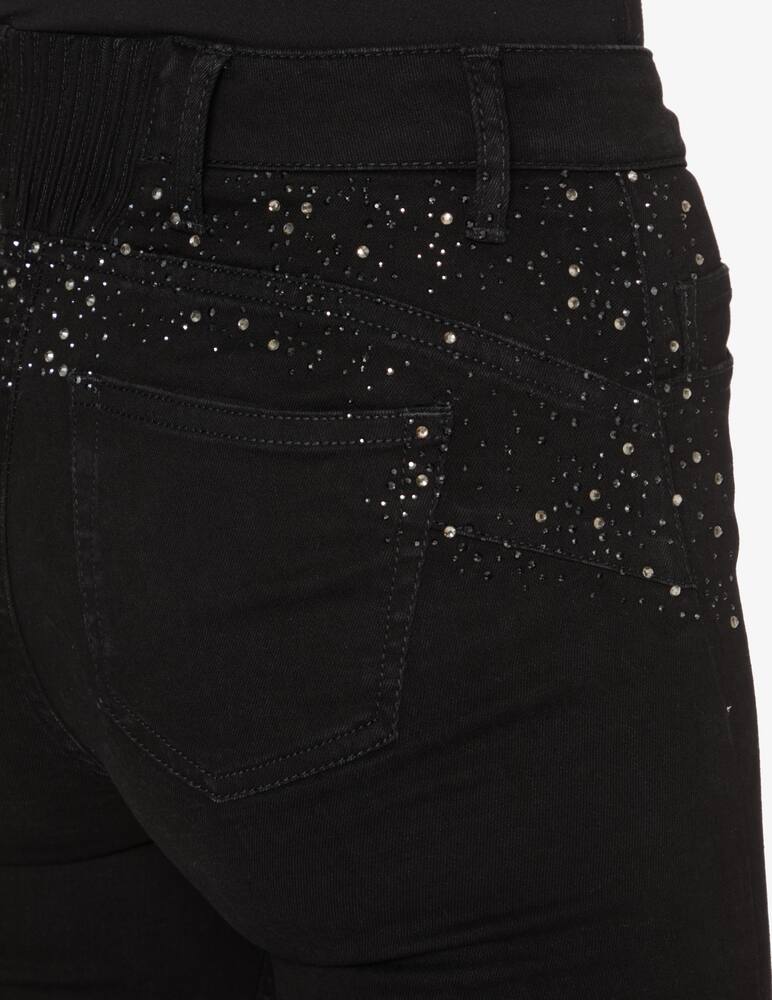 rinascente Liu Jo Divide medium rise skinny jeans - Black