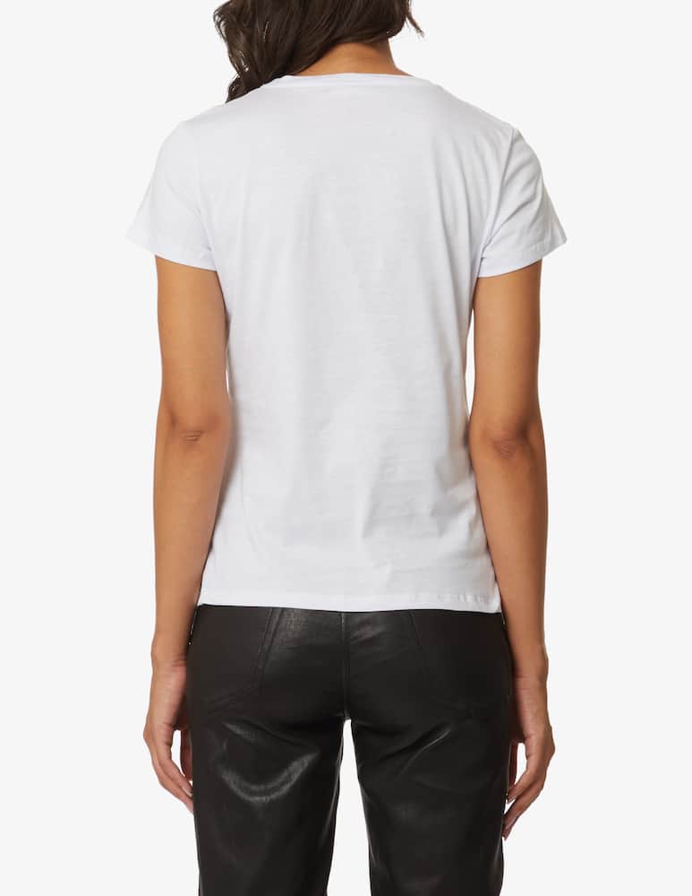 rinascente Liu Jo Cotton logo t-shirt - White