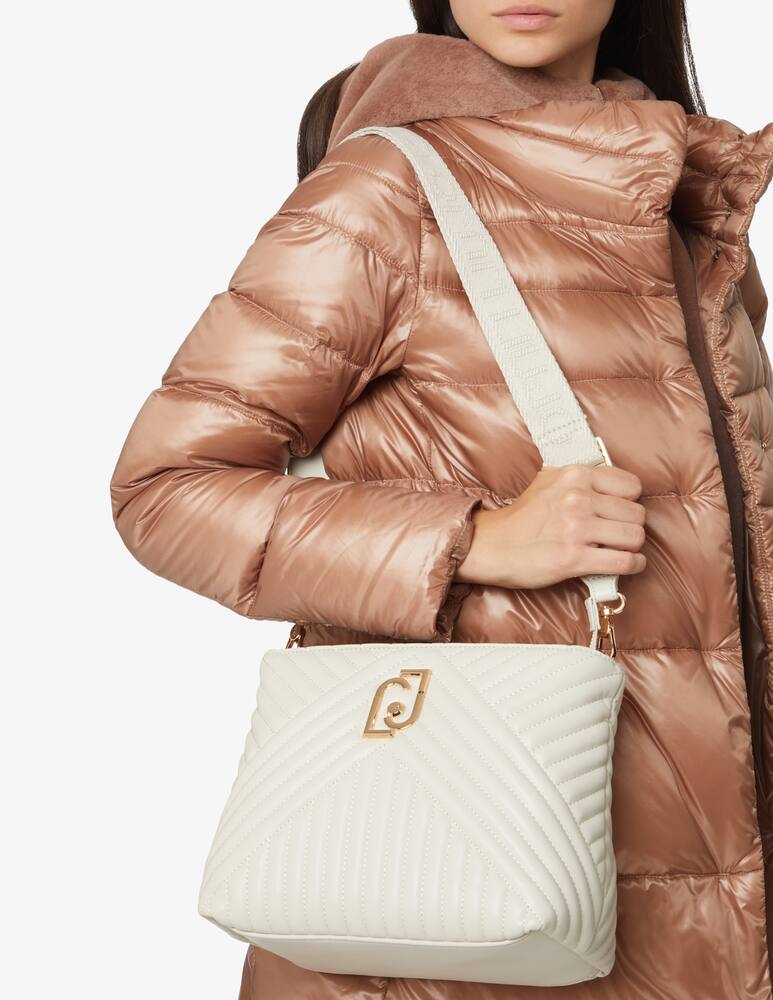 rinascente Liu Jo Acha crossbody messenger bag - White