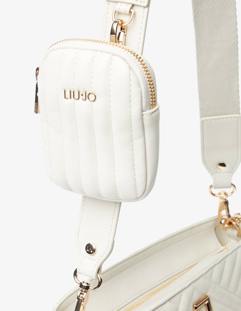 rinascente Liu Jo Acha crossbody messenger bag - White