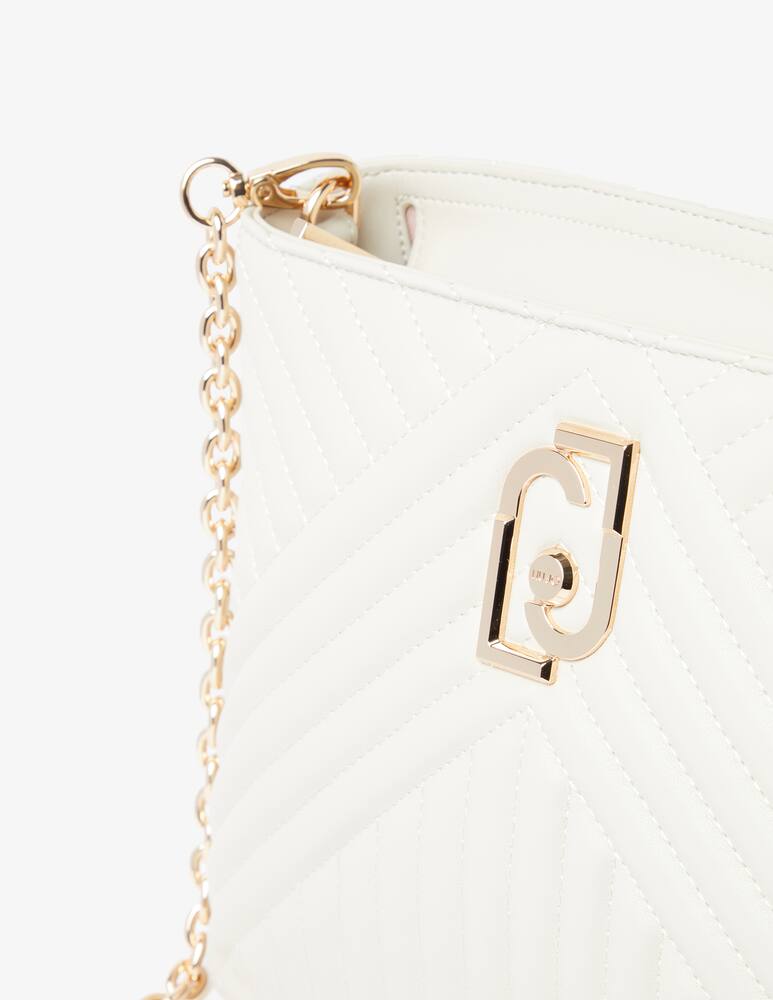 rinascente Liu Jo Acha crossbody messenger bag - White