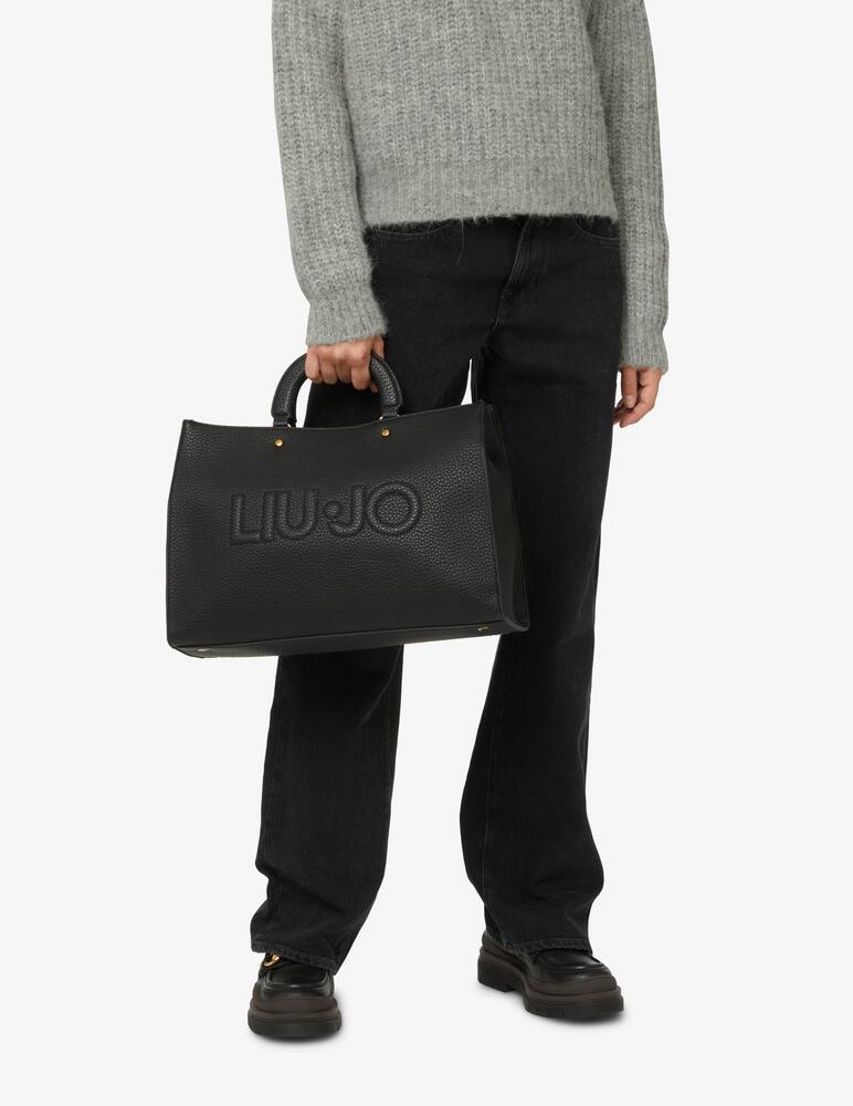 rinascente Liu Jo Borsa shopper media Ganga - Nero