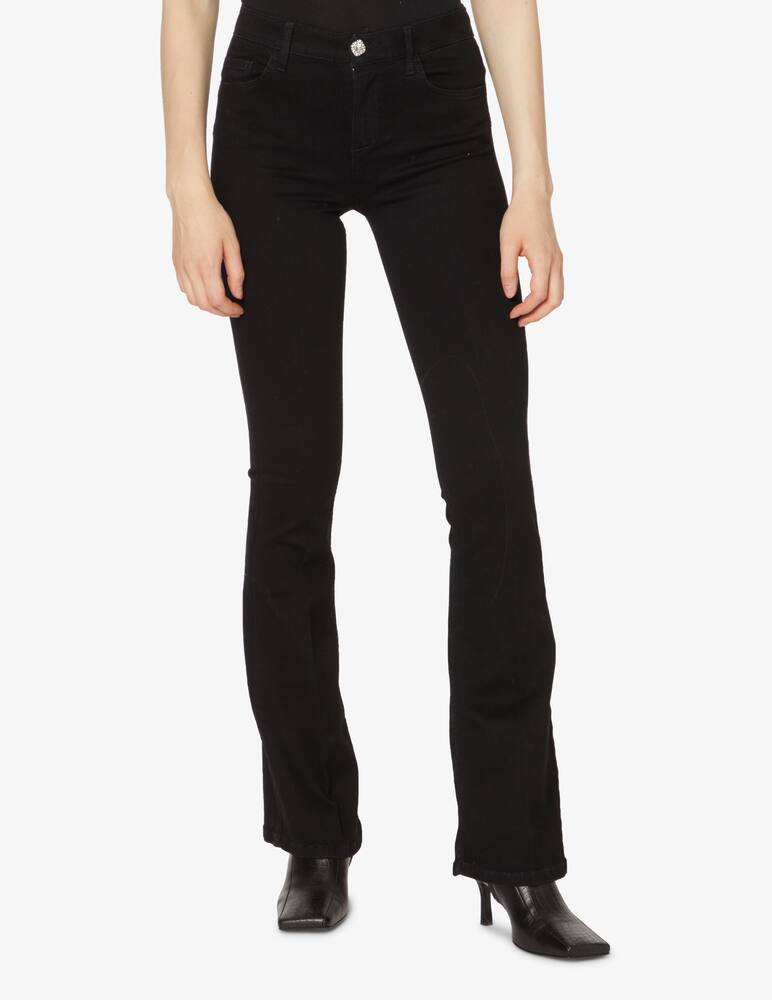 rinascente Liu Jo Boot Beatmedium rise jeans - Black