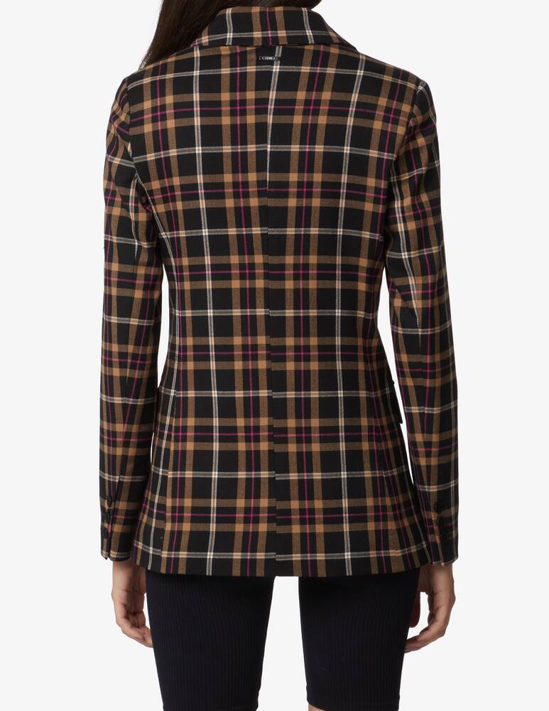 rinascente Liu Jo Giacca blazer con stampa check - Nero