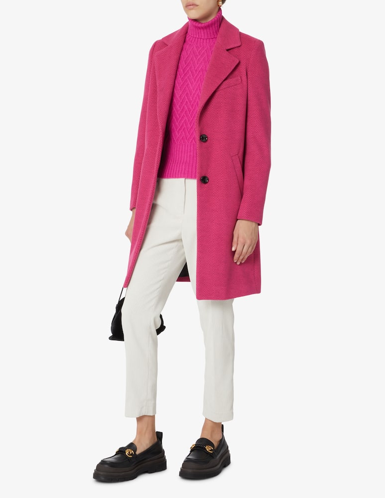 rinascente Liu Jo Cappotto spigato - Rosa