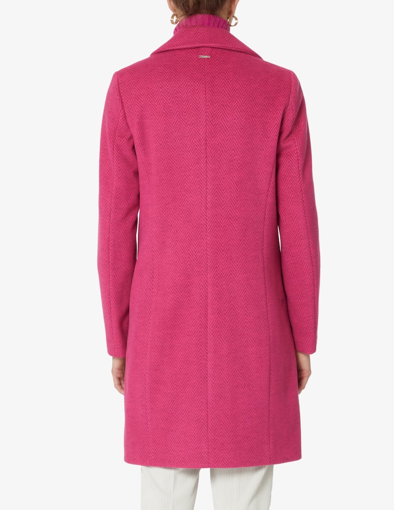 rinascente Liu Jo Cappotto spigato - Rosa