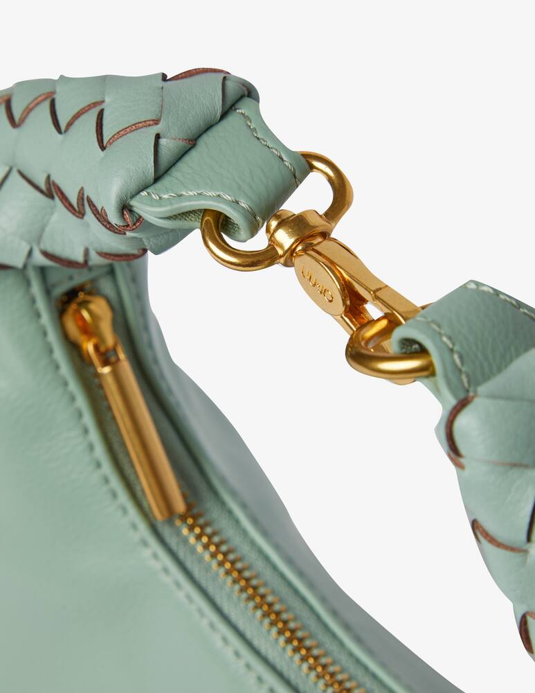 rinascente Liu Jo Ely mini hobo woven bag - Green