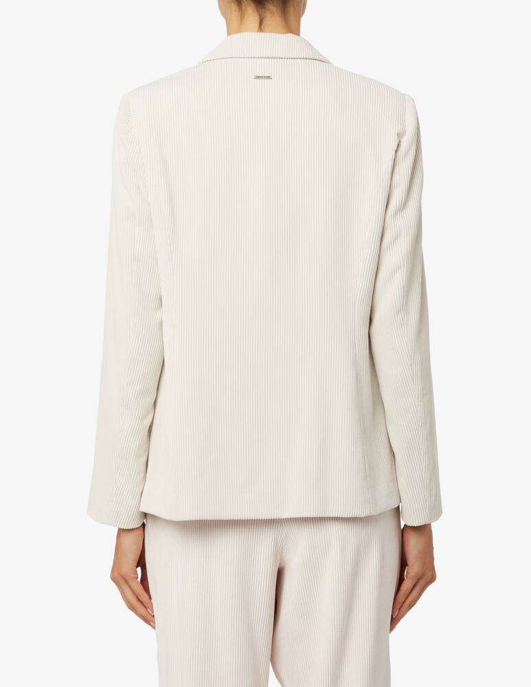 rinascente Liu Jo Velvet blazer - White