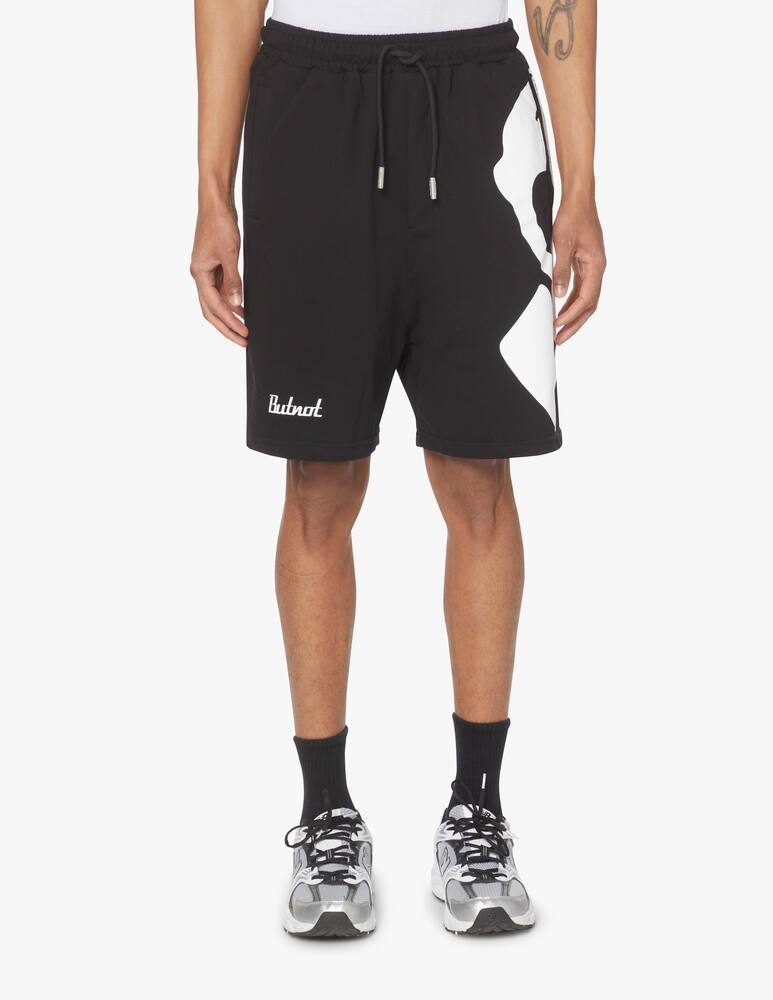 rinascente But Not Big logo shorts - black