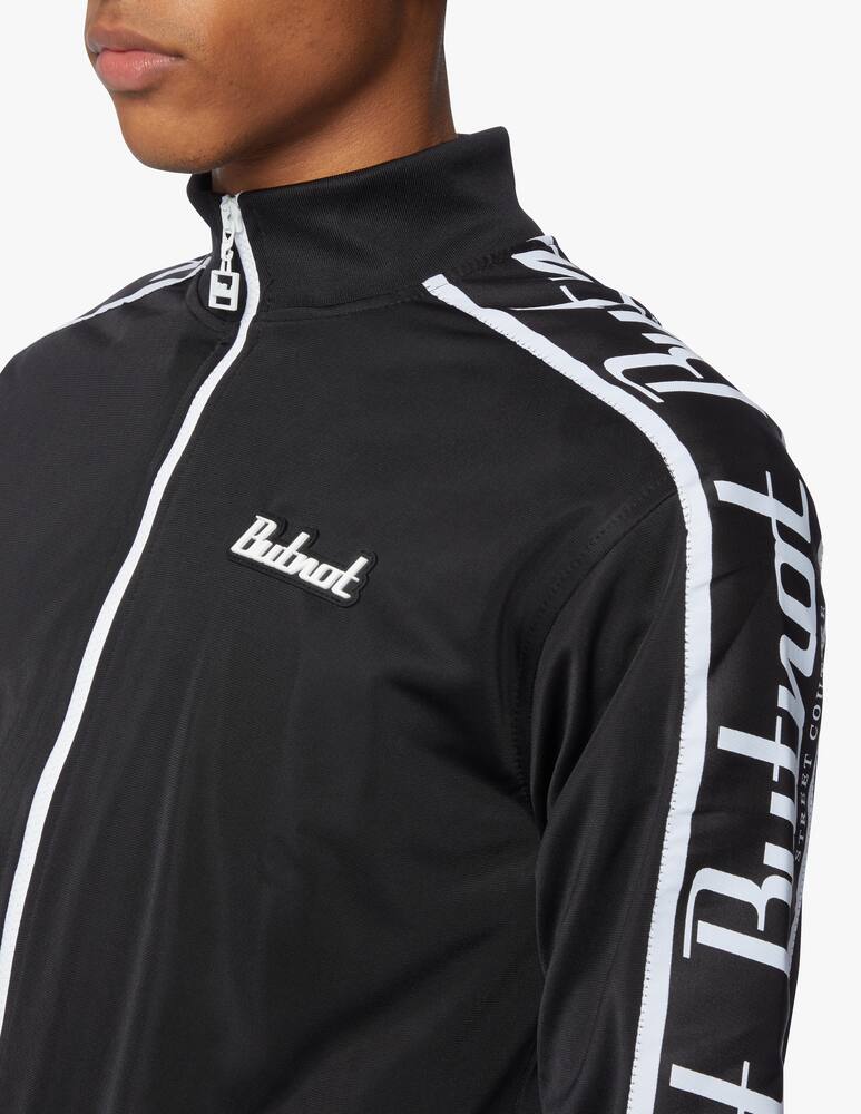 rinascente But Not Felpa fzip triacetato banda laterale - nero