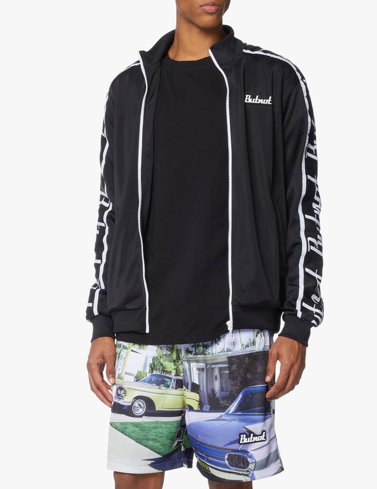 But Not Tape triacetate fzip sweateshirt - black - picture 1 But Not Tape triacetate fzip sweateshirt - black - picture 1