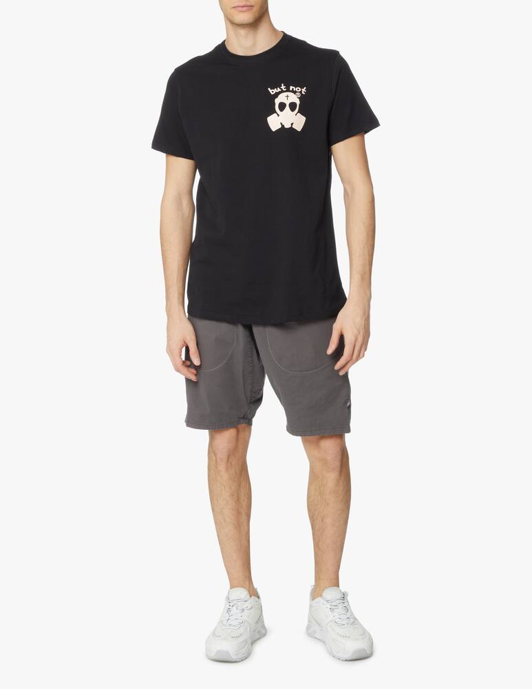 rinascente But Not Chest logo basic t-shirt - black