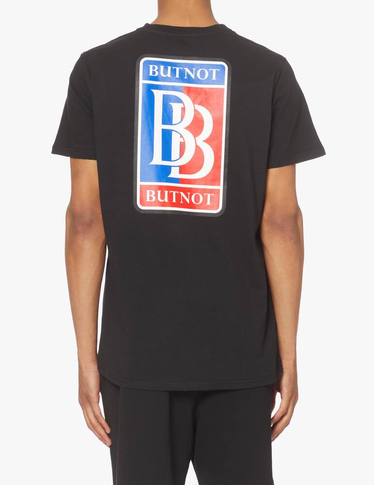 rinascente But Not Maglietta manica corta patch doppia b nba - nero