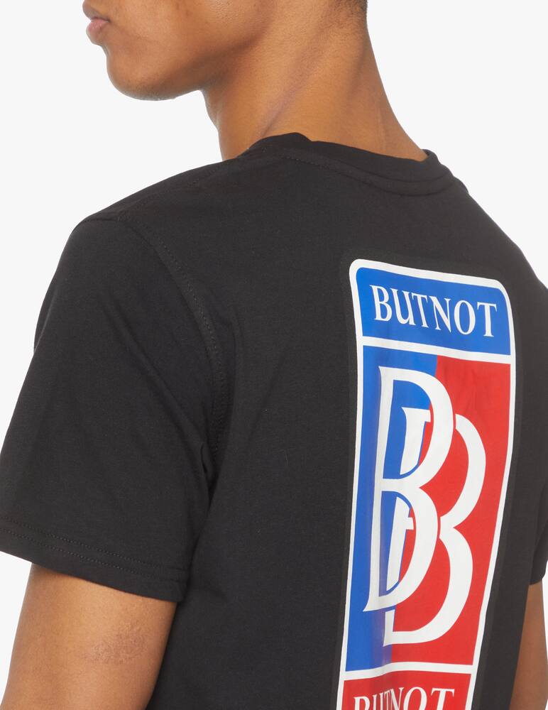 rinascente But Not Maglietta manica corta patch doppia b nba - nero