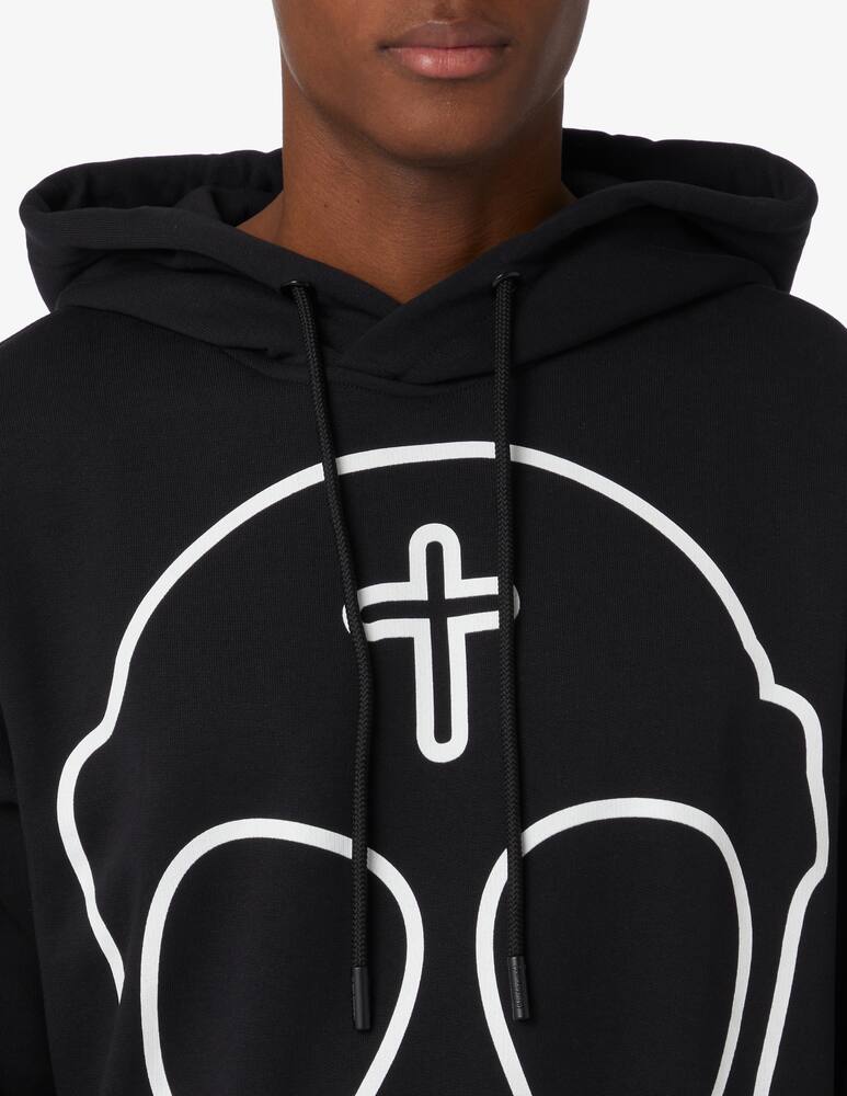 rinascente But Not Felpa con cappuccio logo frontale grande  - Nero