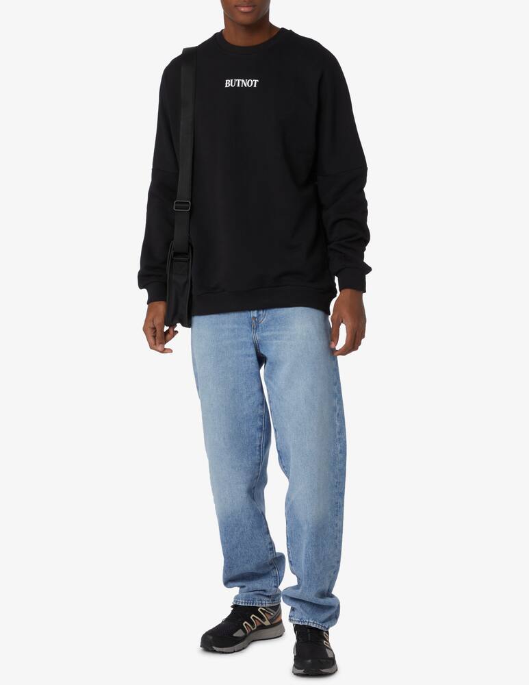 rinascente But Not Felpa girocollo tigre back - Nero