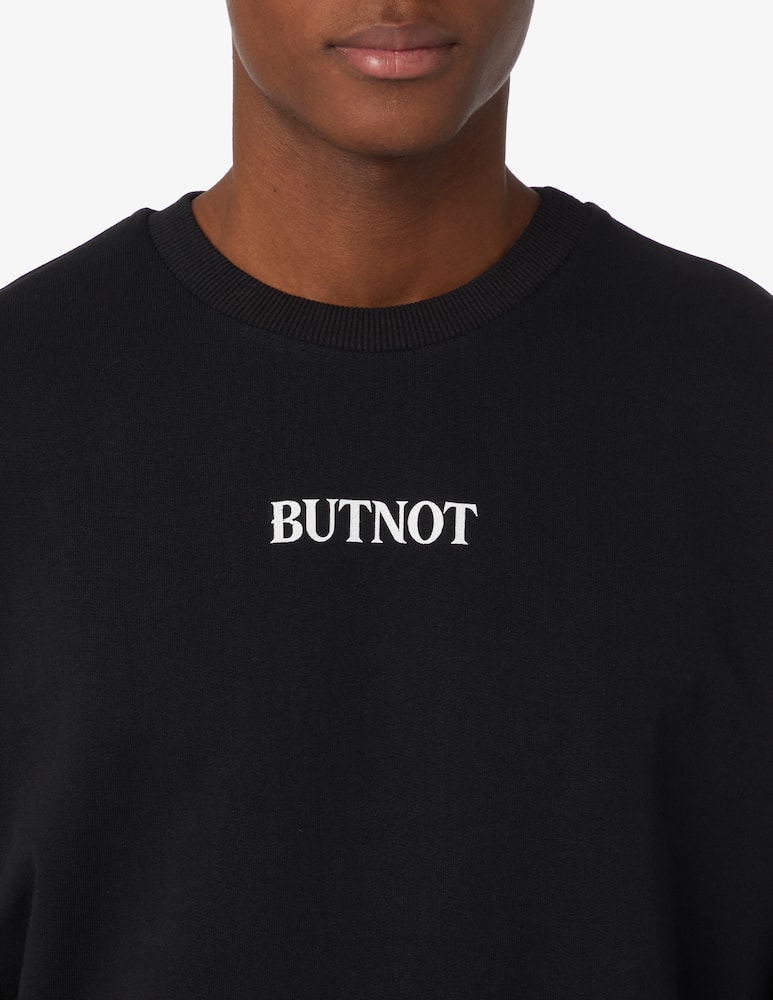 rinascente But Not Felpa girocollo tigre back - Nero