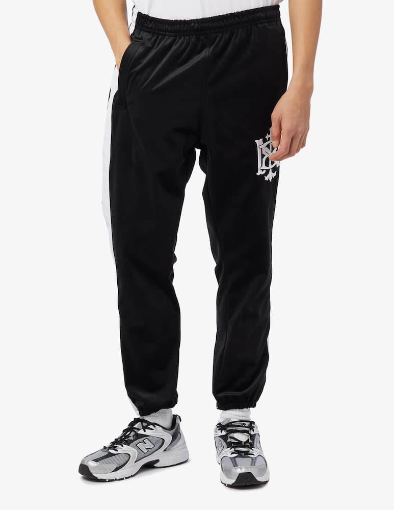 rinascente But Not Gothic embroidery velvet sweatpants - Black