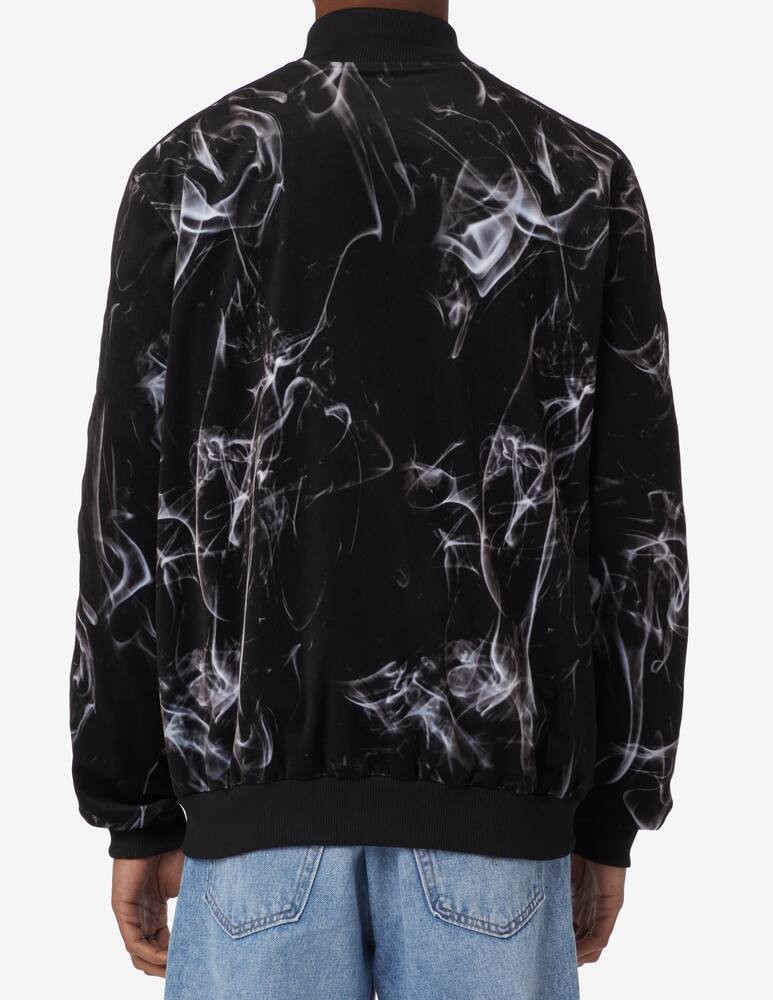 rinascente But Not Giacca tuta smoke print - Nero