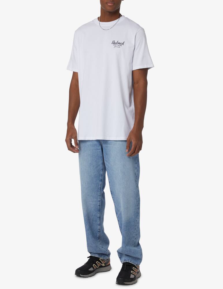 rinascente But Not Shoulder logo street couture t-shirt - White