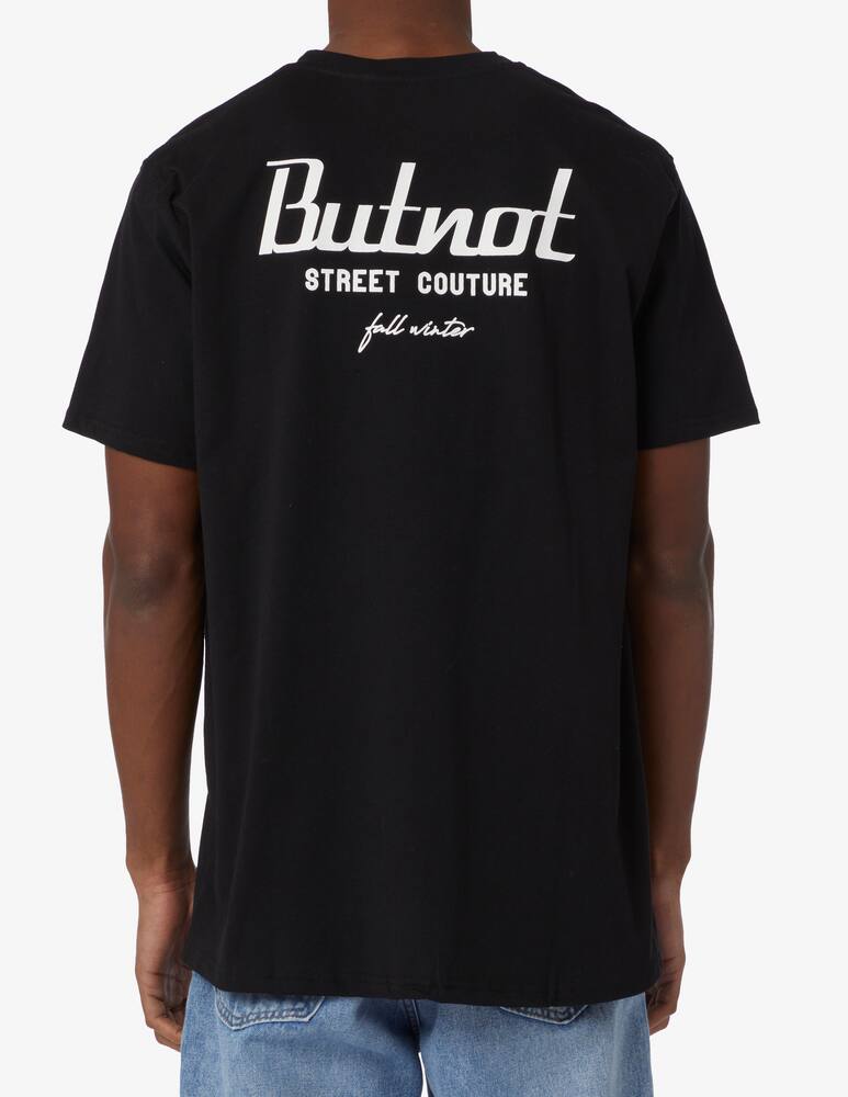 rinascente But Not Maglietta logo street couture spalle - Nero