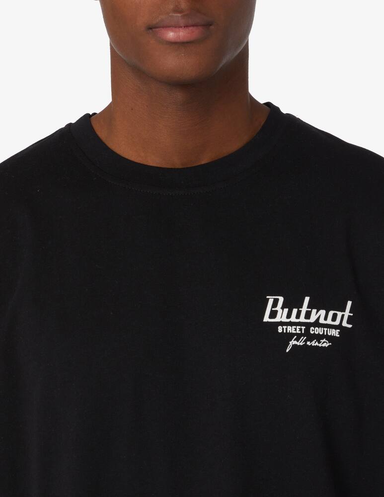 rinascente But Not Maglietta logo street couture spalle - Nero