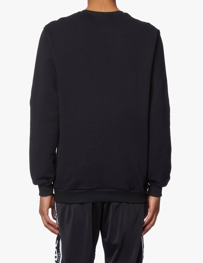 rinascente But Not Sant valentine printed rose embroidery sweatshirt - black