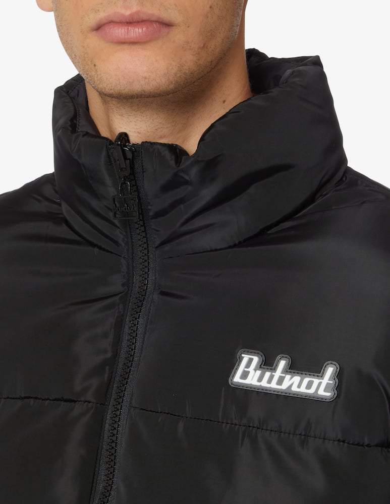 rinascente But Not Graffiti reversible down jacket - Black