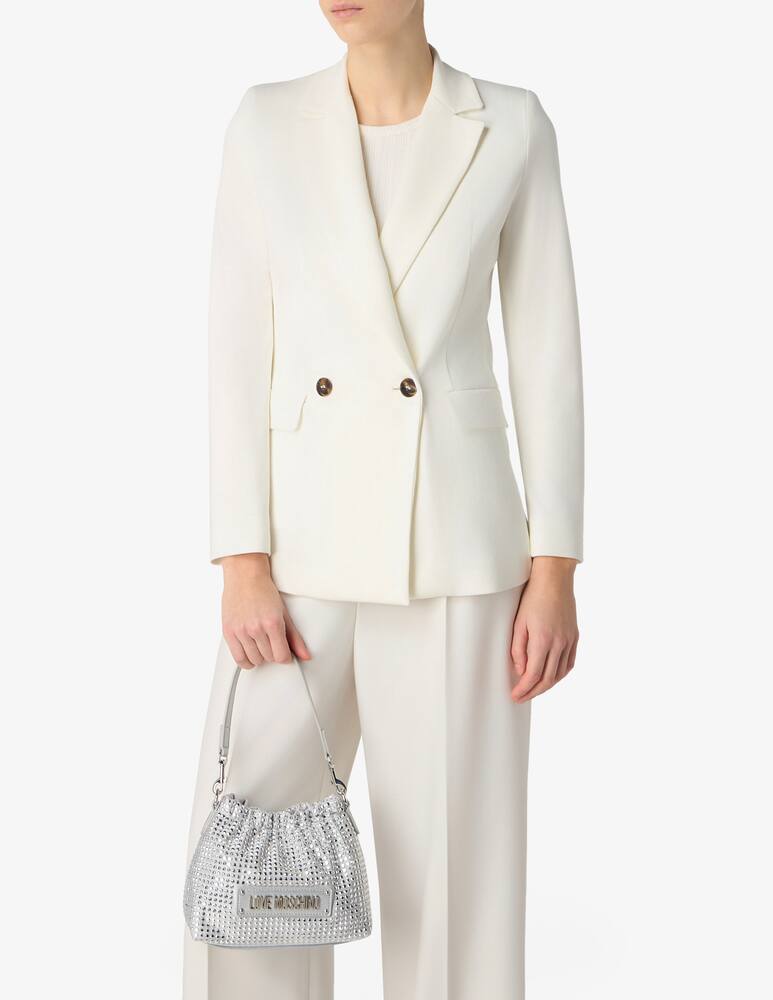 rinascente Love Moschino Bucket party stras bag