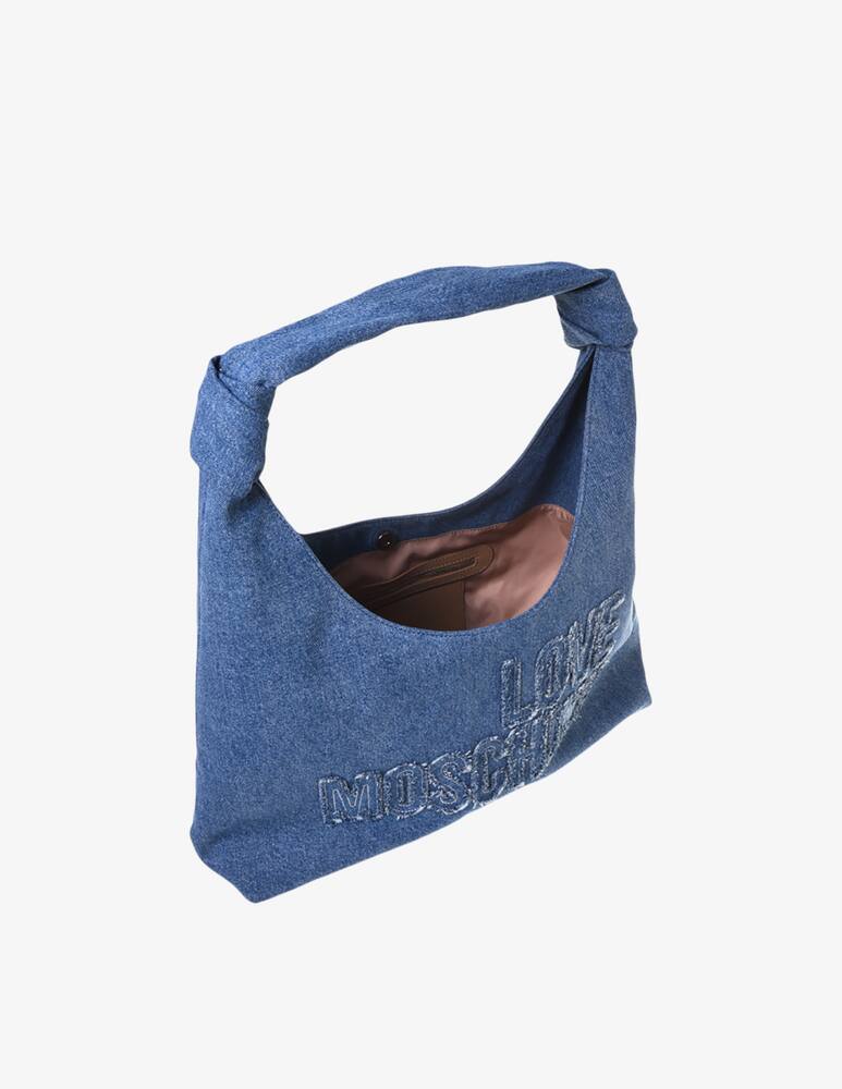 rinascente Love Moschino Denim hobo bag