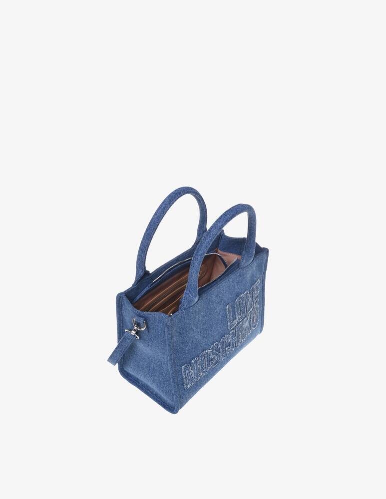 rinascente Love Moschino Borsa shopper di jeans