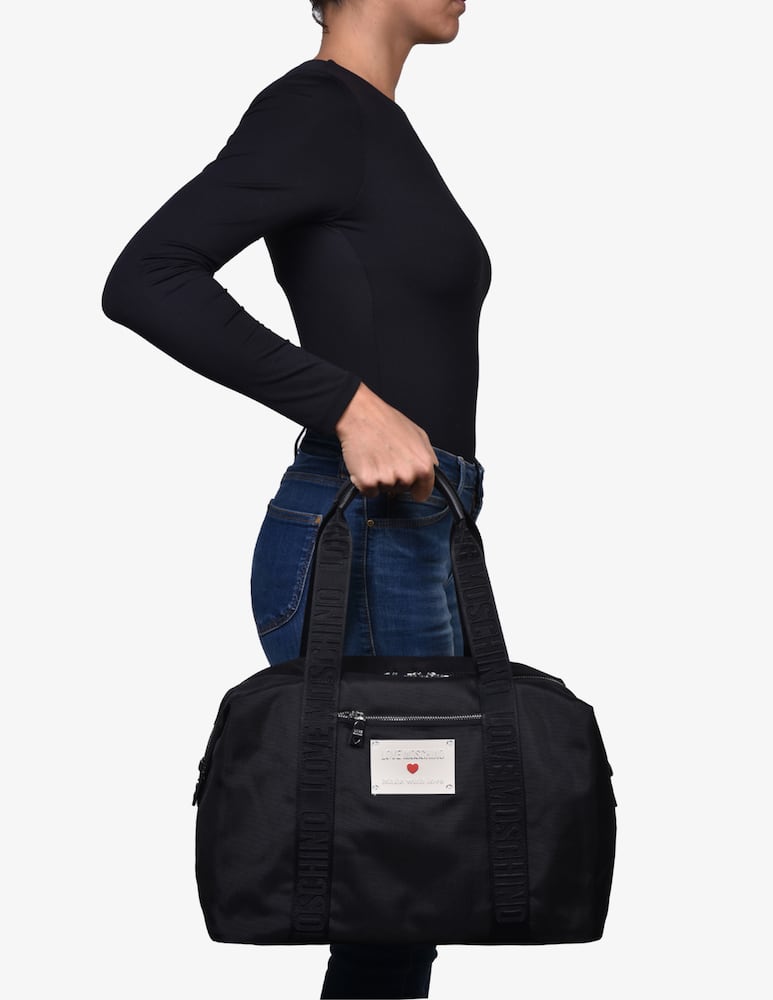 rinascente Love Moschino Travel duffle bag