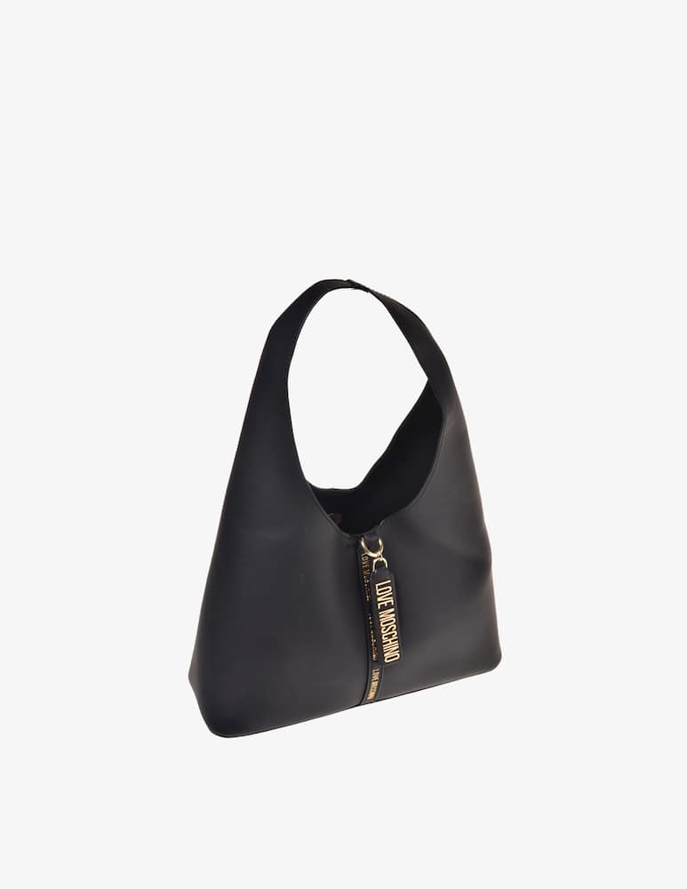 Love Moschino Borsa a spalla hobo con zip - immagine 4