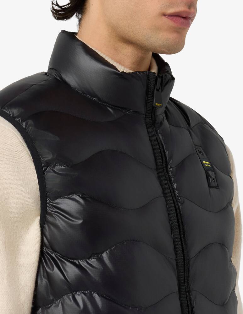 rinascente Blauer Ondina padded gilet