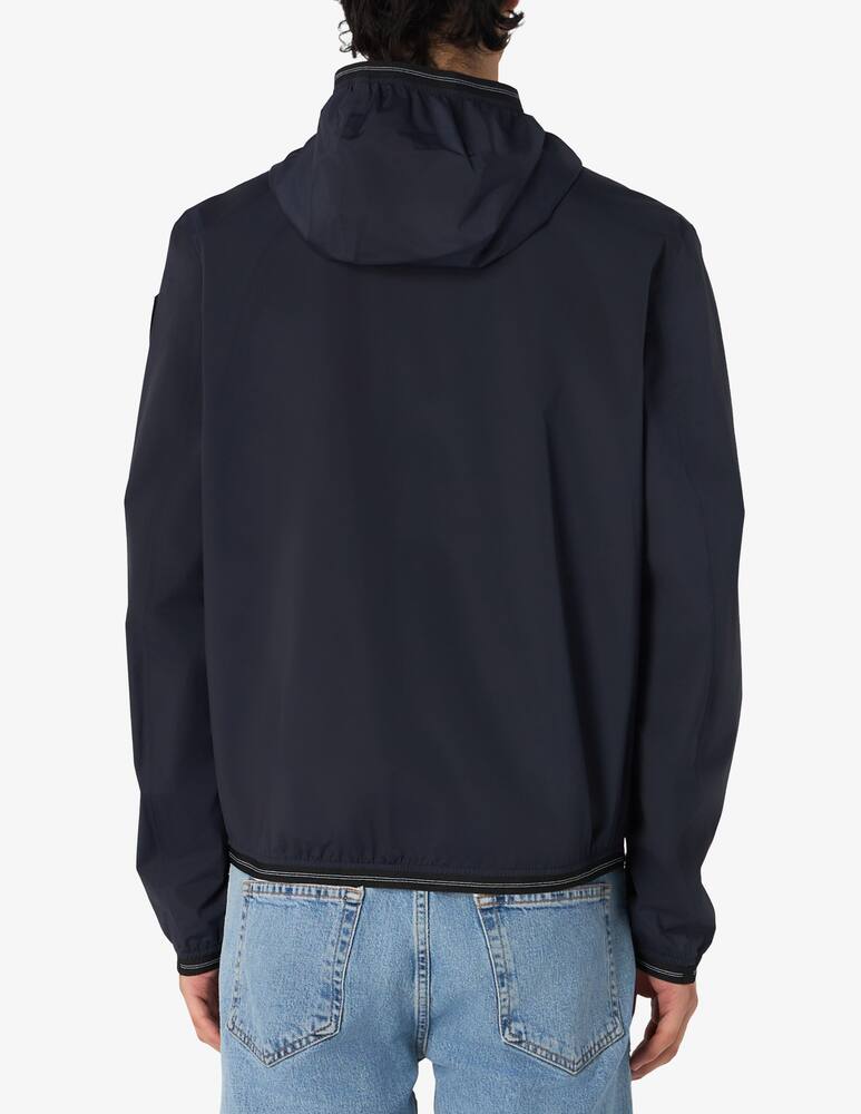 rinascente Blauer Hooded lightweight jacket