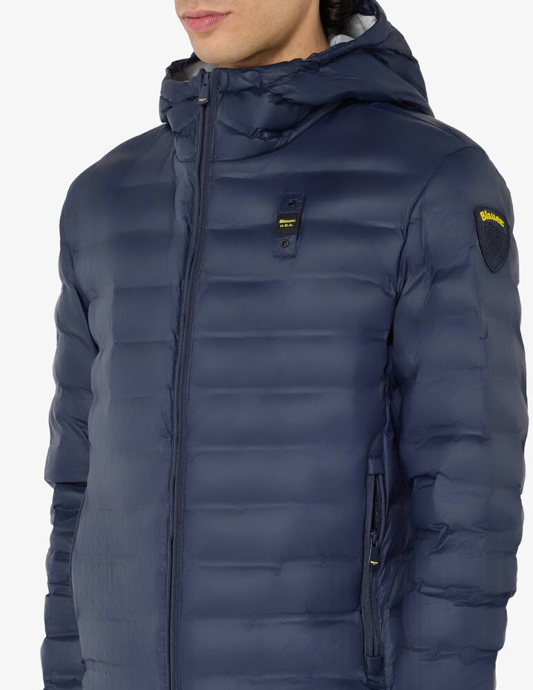 rinascente Blauer Hooded padded jacket