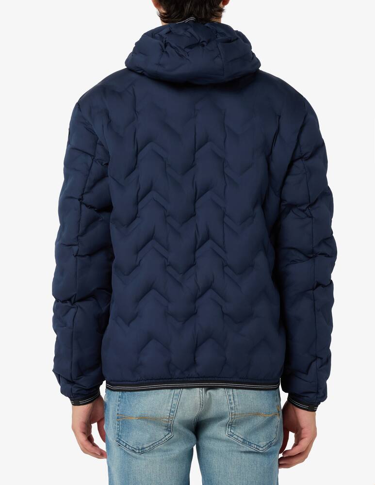 rinascente Blauer Wave quilted jacket