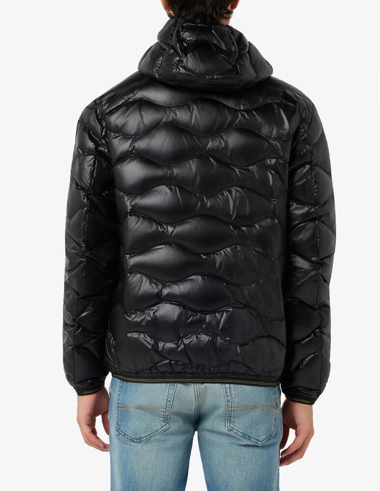 rinascente Blauer Padded wave jacket