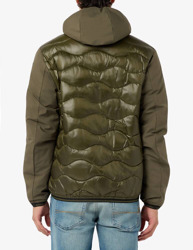 rinascente Blauer Giacca cappuccio Albert Wave